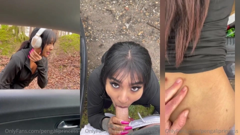 Yasmina Khan - Fucked by a Stranger in a Park